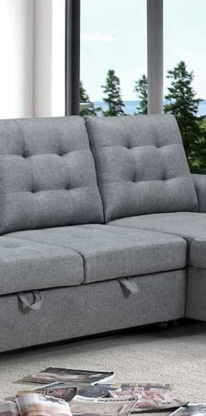 Modern Grey Sofa — Furniture Shop in Gladstone, QLD