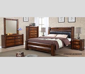 Dark Wood Bedroom Suite — Furniture Shop in Gladstone, QLD