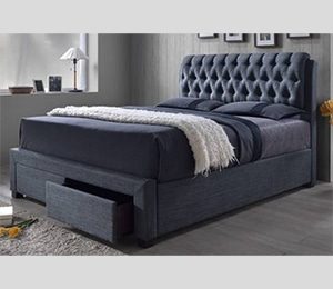 Dark Blue Bedroom Suite — Furniture Shop in Gladstone, QLD