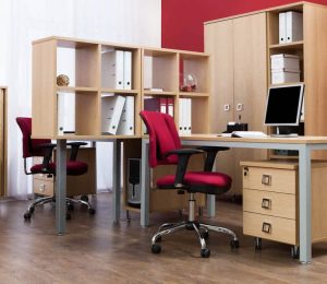 Modern Office Bookcase — Furniture Shop in Gladstone, QLD