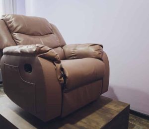 Comfortable Reclining Massage Chair — Furniture Shop in Gladstone, QLD