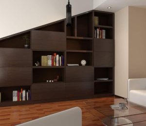 Bookcase under the Stair — Furniture Shop in Gladstone, QLD.