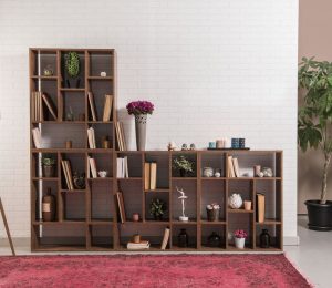 Connecting Wooden Bookcase — Furniture Shop in Gladstone, QLD