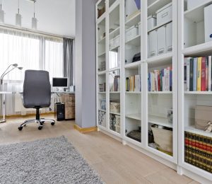 Glass Bookcase — Furniture Shop in Gladstone, QLD