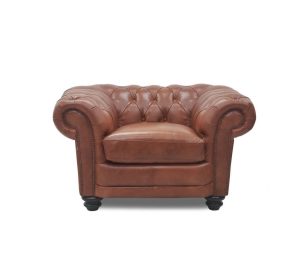 Brown single sofa — Furniture Shop in Gladstone, QLD