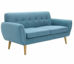 Light blue sofa — Furniture Shop in Gladstone, QLD